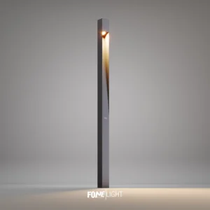 Area Street Lighting Pole Waterproof LED Aluminium Body AKA040