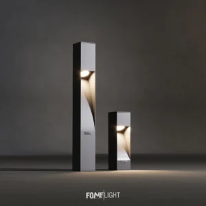 Luzerra Aluminum LED Bollard Light for Garden Pathway Lighting
