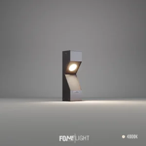 Dualluz LED Bollard Post Light for Garden Pathway & Landscape Lighting